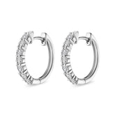 Essential Diamond Hoop Earrings (0.56ct) - Dracakis Jewellers